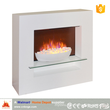 2016 new design modern bowl style decorative electric fireplace heater